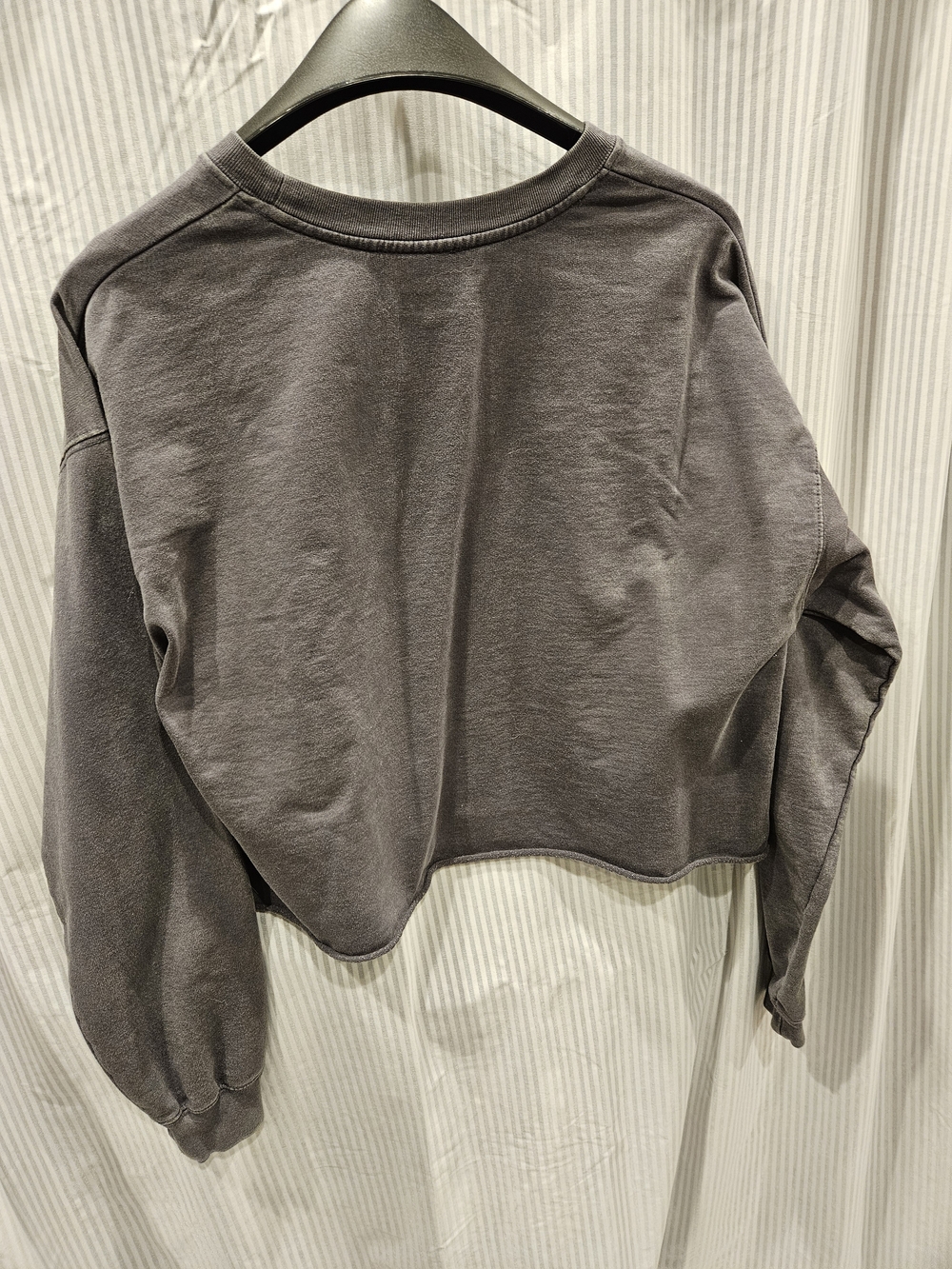 The Beatles Abbey Road Cropped Crewneck Sweatshirt - Charcoal Small - Picture 4 of 6